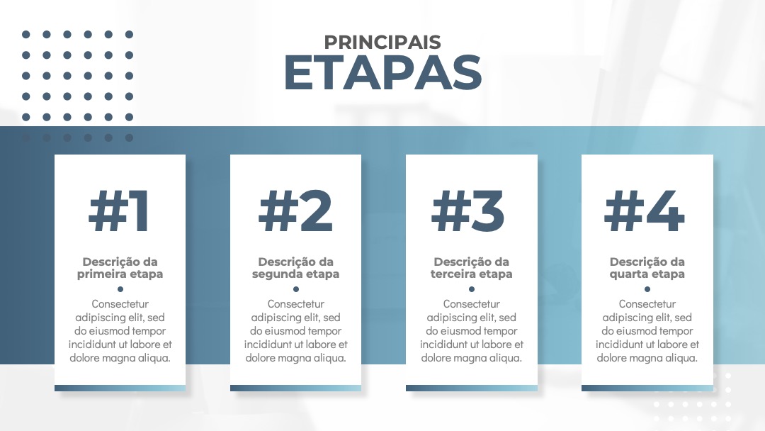 Apresentação comercial pitch de vendas